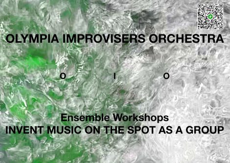 Flyer for Olympia Improvisors Orchestra