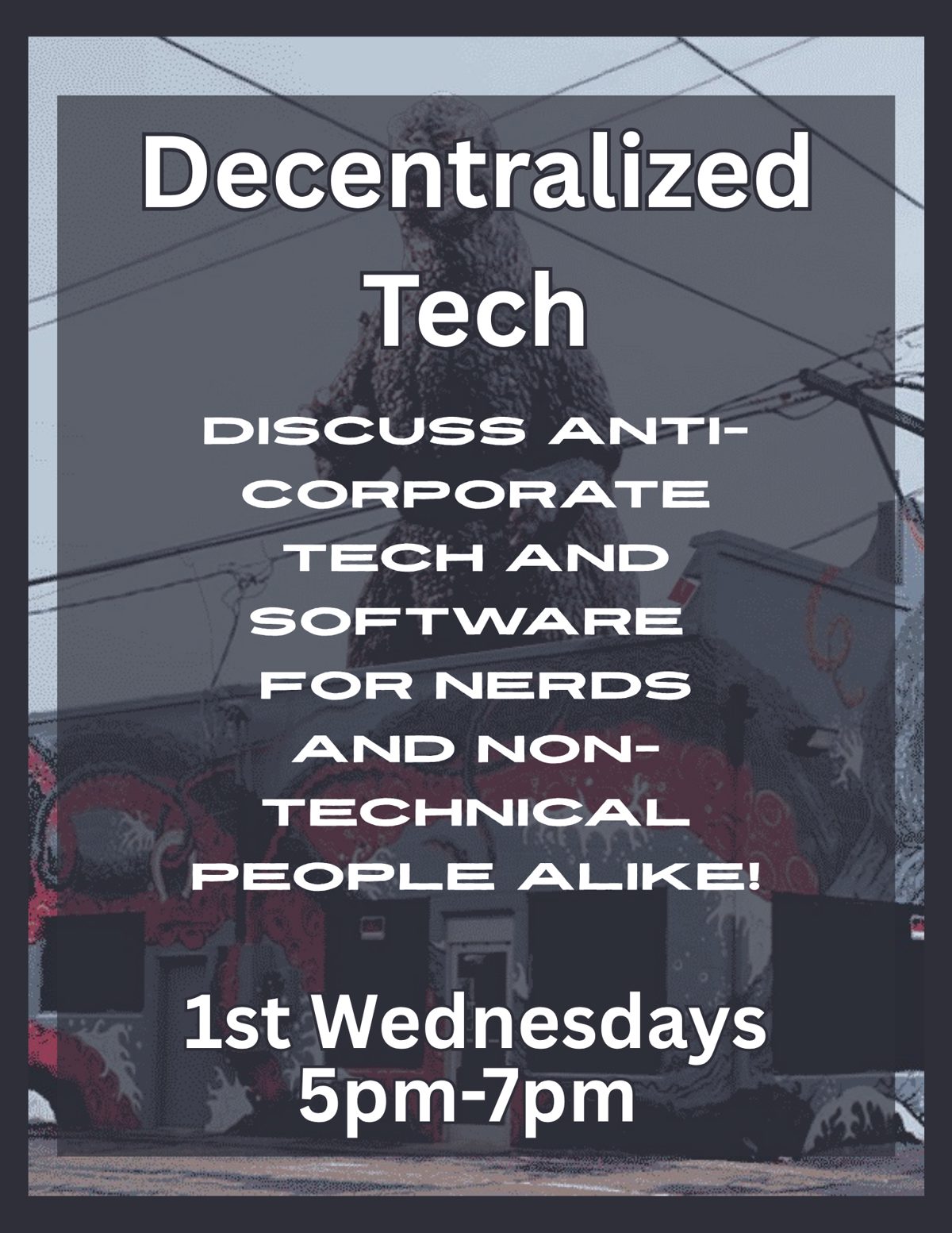 Flyer for Decentralized Tech